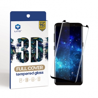 Volledige dekking gehard glas schermbeschermer Samsung Galaxy S8