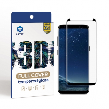 Samsung Galaxy S8 Plus Volledige Cover Volledige zelfklevende Gehard Glas Screen Protector 