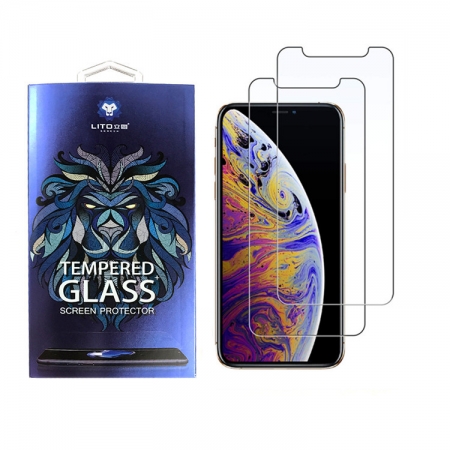 Iphone X Plus mobiele telefoon gehard glas Shield scherm beschermende film 