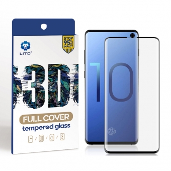 Samsung Galaxy S10 Plus Volledig Beschermde Gehard Glas Screen Protector