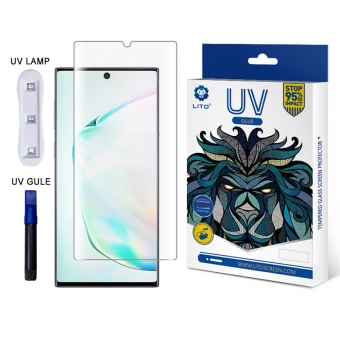 Beste LITO E + UV Optische vloeibare lijm Volledige 3D-dekking Glazen schermbeschermer voor Samsung CC9 Pro te koop
