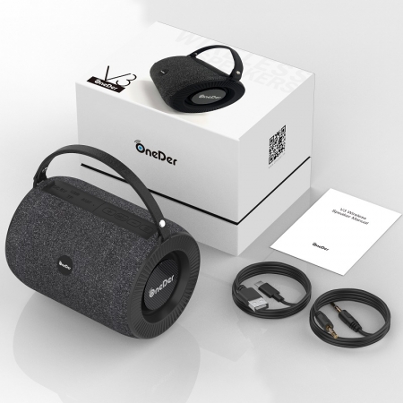 OneDer V3 Premium geluidskwaliteit Draagbaar breed compatibele draadloze Bluetooth-luidspreker 