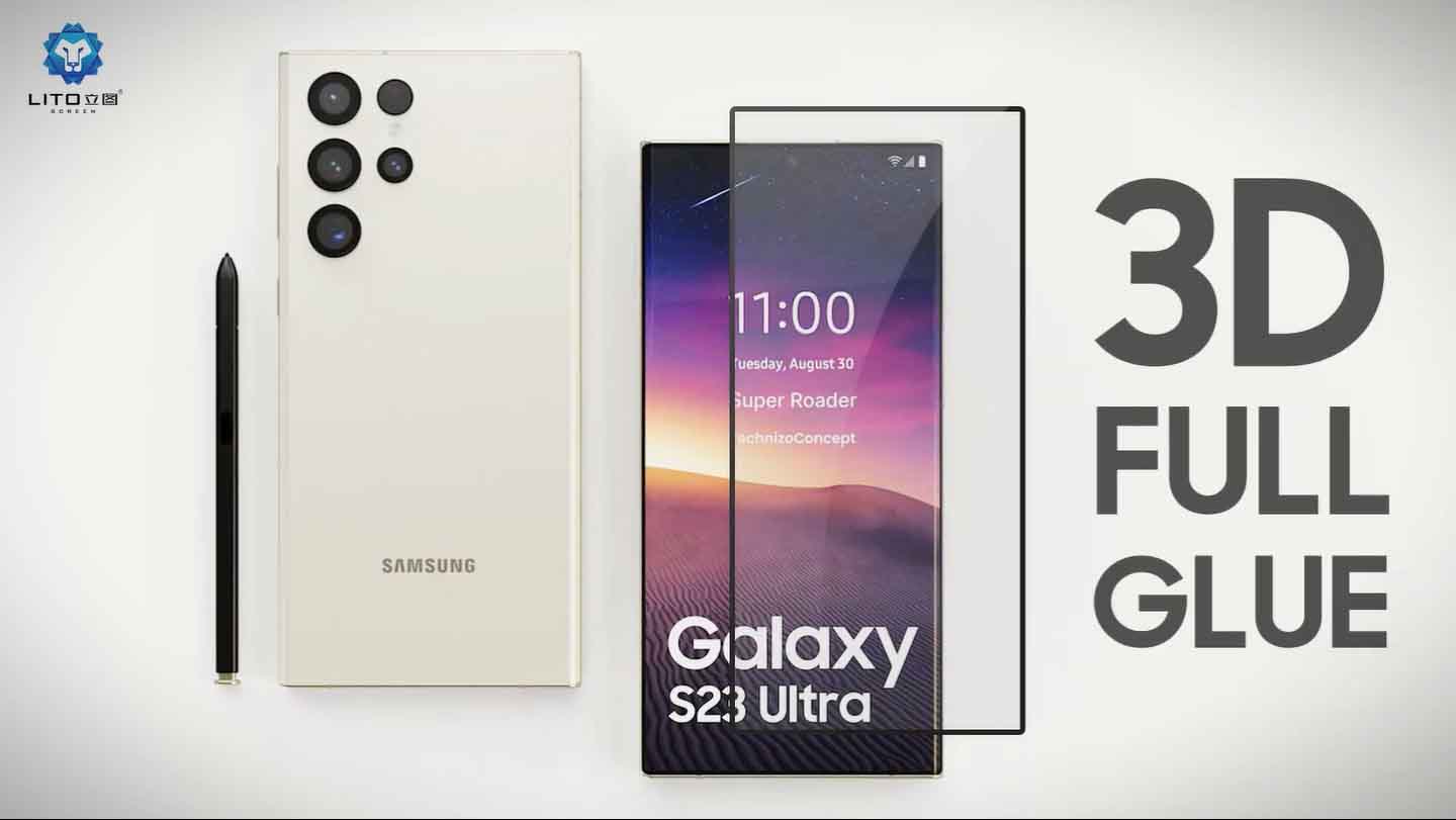 Screenprotector voor Samsung Galaxy S23 Ultra