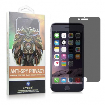 Iphone 7/8 plus gehard glazen schermbeschermer voor privacy
