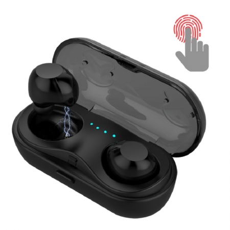 Echte draadloze Bluetooth-oordopjes Stereo-geluid Ingebouwde microfoon Bluetooth-oortelefoon 