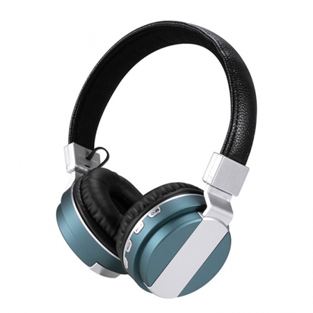 Bluetooth-hoofdtelefoon over oor, draadloze opvouwbare stereohoofdtelefoon met microfoon 