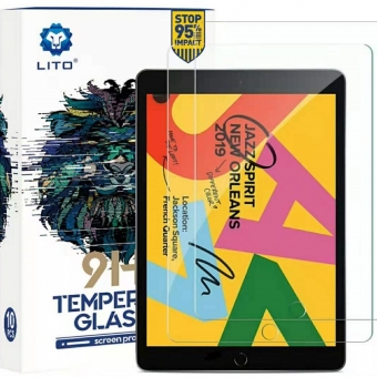 Beste LITO Full Covered 9H Hardheid High Definition Glazen Screenprotector voor iPad 10,2 Inch 2019 te koop