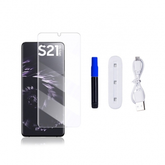 Beste LITO E + UV Optische vloeibare lijm Volledige dekking Anti-spion glazen schermbeschermer voor Samsung Note10 / 10 + te koop