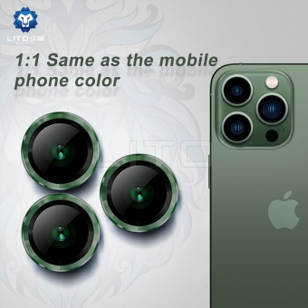 iphone 13 pro max cameralensbeschermer, een nieuwe hoogwaardige combinatie, om u een uitgebreidere bescherming van uw mobiele telefoon te bieden, echte machine-openingen, het beeld is helderder, metalen materialen zijn beter iphone 13 pro max camerabesche