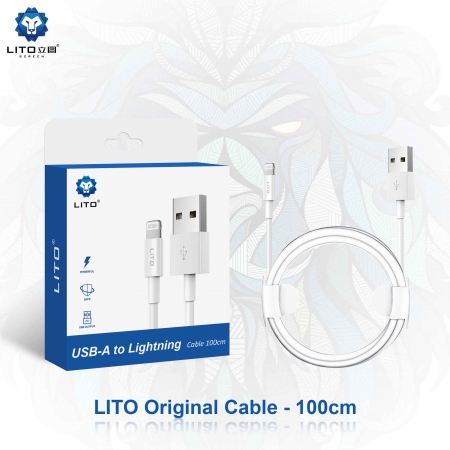 LITO 1m 3ft USB naar Lightning-kabel Power Line voor iPhone Airpod ipad
 