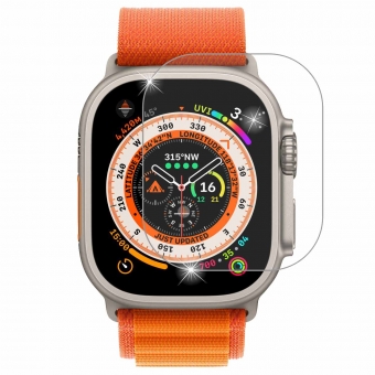 
     9H 0,33 mm gehard glazen schermbeschermer voor Apple Watch Ultra
    