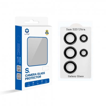 Lito metalen cameralens-schermbeschermer met eenvoudige installatiekit voor Samsung Galaxy S23 Ultra S23-serie 