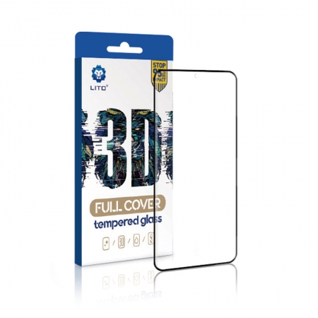 LITO 3D volledig lijm gehard glas screenprotector voor de Samsung S24-serie
         