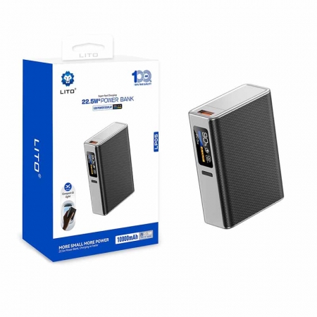 LITO LP05 22,5 W GaN snellaadpowerbank 