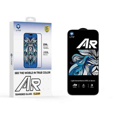 LITO D+ MAX AR SE Glass Volledig Gehard Glas Anti-Reflectie voor iPhone 17 