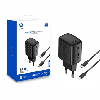 30W GaN-snellader