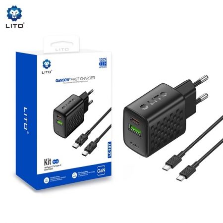 LITO LC19 30W GaN-telefoonlader & USB-C-stroomadapter 