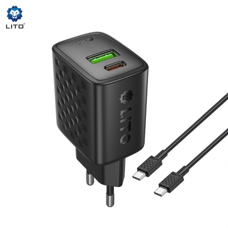 LITO LC19 30W GaN-telefoonlader & USB-C-stroomadapter 