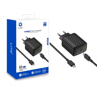 65W GaN-oplader