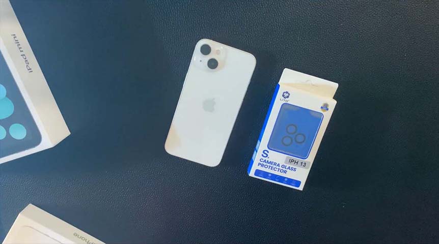 iPhone 13 Pro Max 3D Clear Full Glue Full Cover Camera Glas Len Screen Protector
