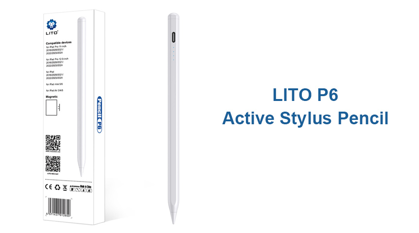 Laat uw creativiteit de vrije loop met de LITO LP06 Active Stylus Pencil!