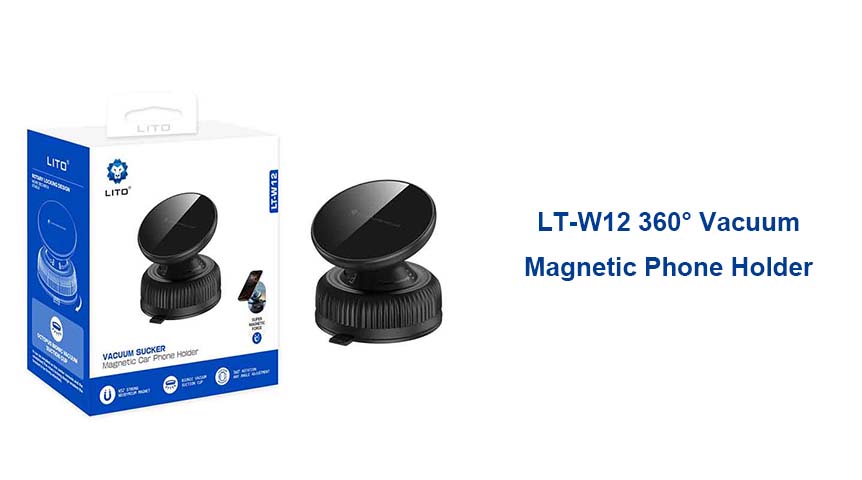 LT-W12 Twist-Lock magnetische autotelefoonhouder