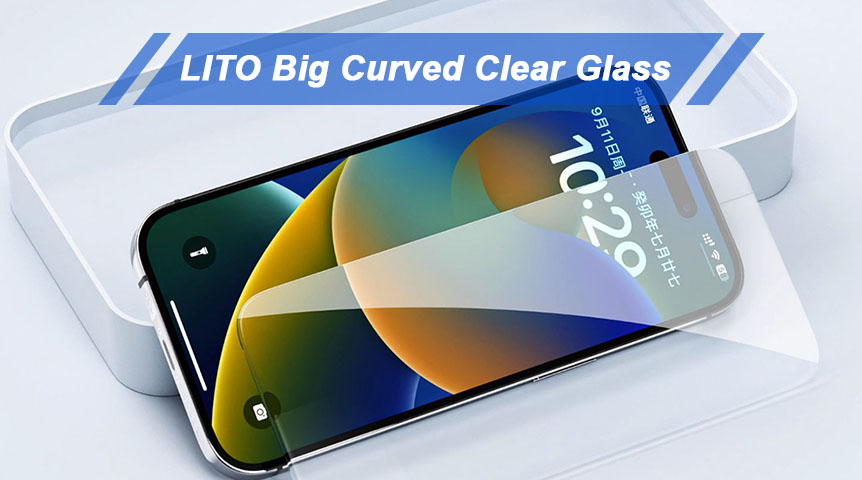 Verhoog de bescherming van uw apparaat met LITO Big Curved Screen Protector van gehard glas
    