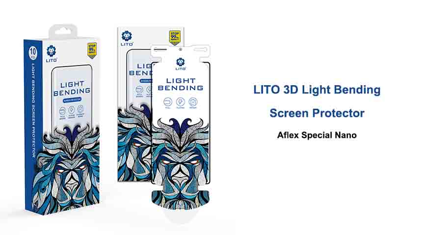 LITO 3D lichtbuigende schermbeschermer voor Samsung S22 S23 S24 Ultra