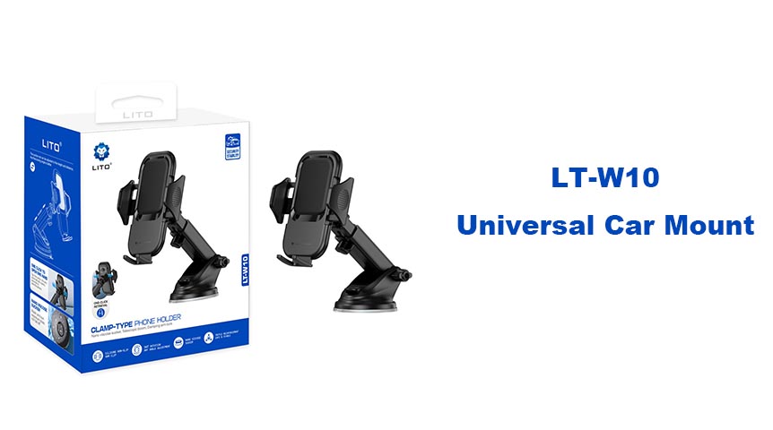 LITO LT-W10 Universele Autohouder – Onwrikbare stabiliteit op elke weg